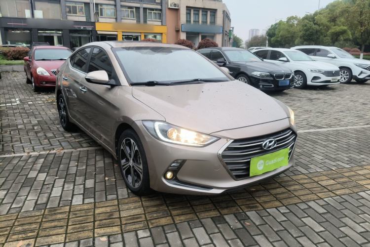 Used Hyundai Elantra (6th Generation / Lingdong) 2018 1.4T Dual-Clutch Xuan Dong · Dynamic Edition Front Right 45 Deg