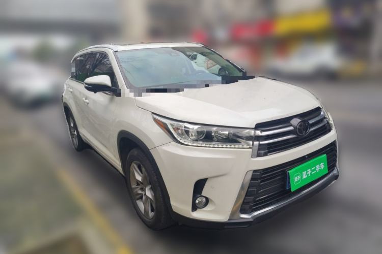 Used Toyota Highlander 2018 2.0T Four-Wheel Drive Prestige Version 7 Seats China V Emission Standard
