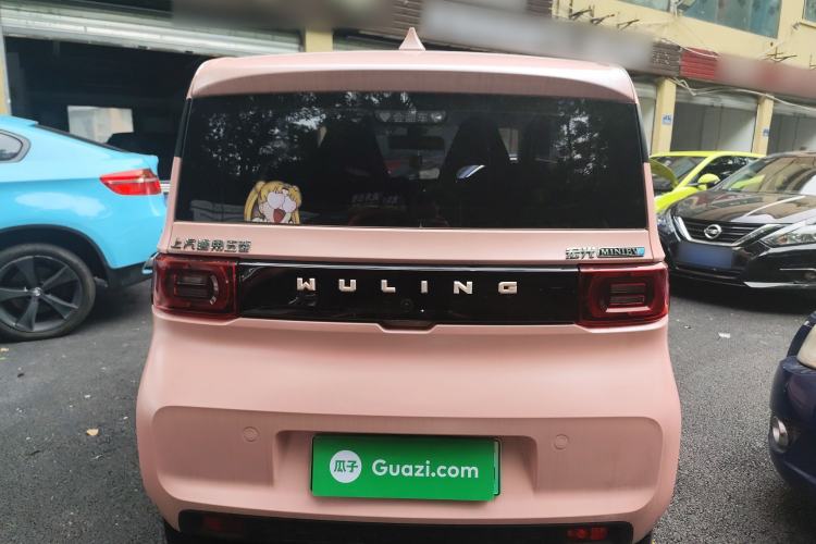 Used Wuling Hongguang MINIEV 2021 Macaron Fashion Model Lithium Iron Phosphate Rear