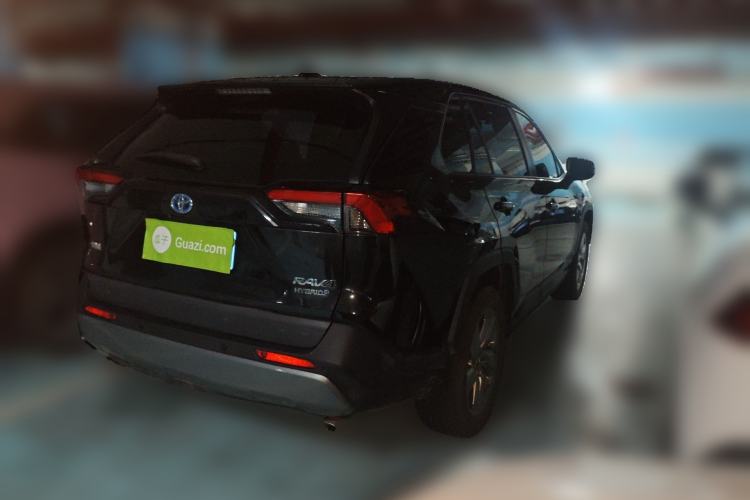 Used Toyota RAV4 2020 Dual-Engine 2.5L E-CVT Two-Wheel Drive Elite Edition Rear Right 45 Deg