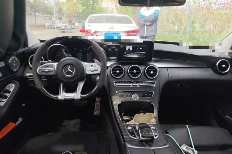 Used Mercedes-Benz C-Class 2015 C 200 L 4MATIC Sport Edition Center Console