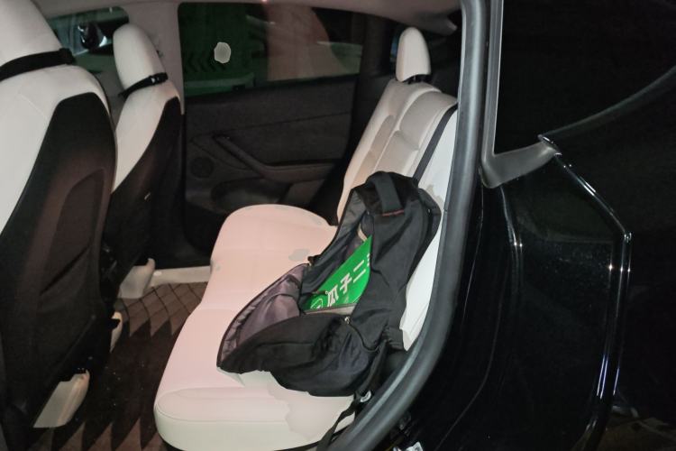 Used Tesla Model Y 2023 Long-Range All-Wheel-Drive Version Left Rear Seat