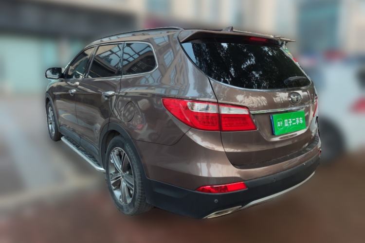 Used Hyundai Grand SantaFe 2013 3.0L 7-seat 4x4 Brown Interior Flagship Edition Rear Left 45 Deg