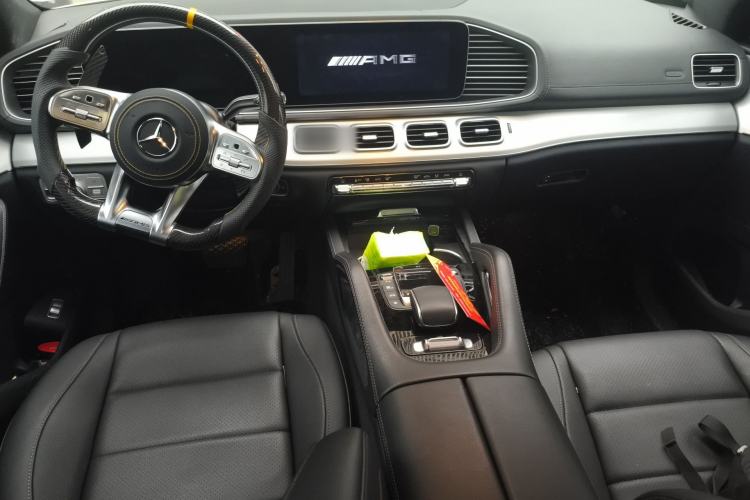 Used Mercedes-Benz GLE Coupe 2020 GLE 350 4MATIC Coupe SUV Luxury Model Center Console