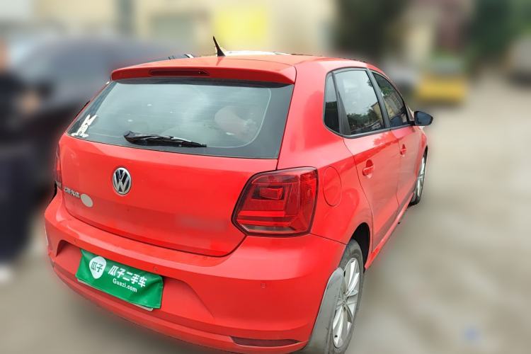 Used Volkswagen Polo 2014 1.6L Automatic Comfort Edition Rear Right 45 Deg