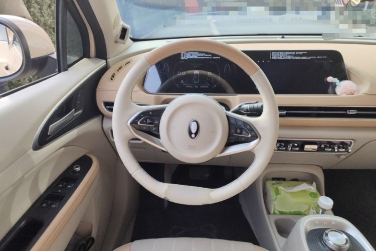 Used ORA Good Cat 2022 Morandi Edition 400km Standard Range Premium Version Lithium-Ion Battery Steering Wheel