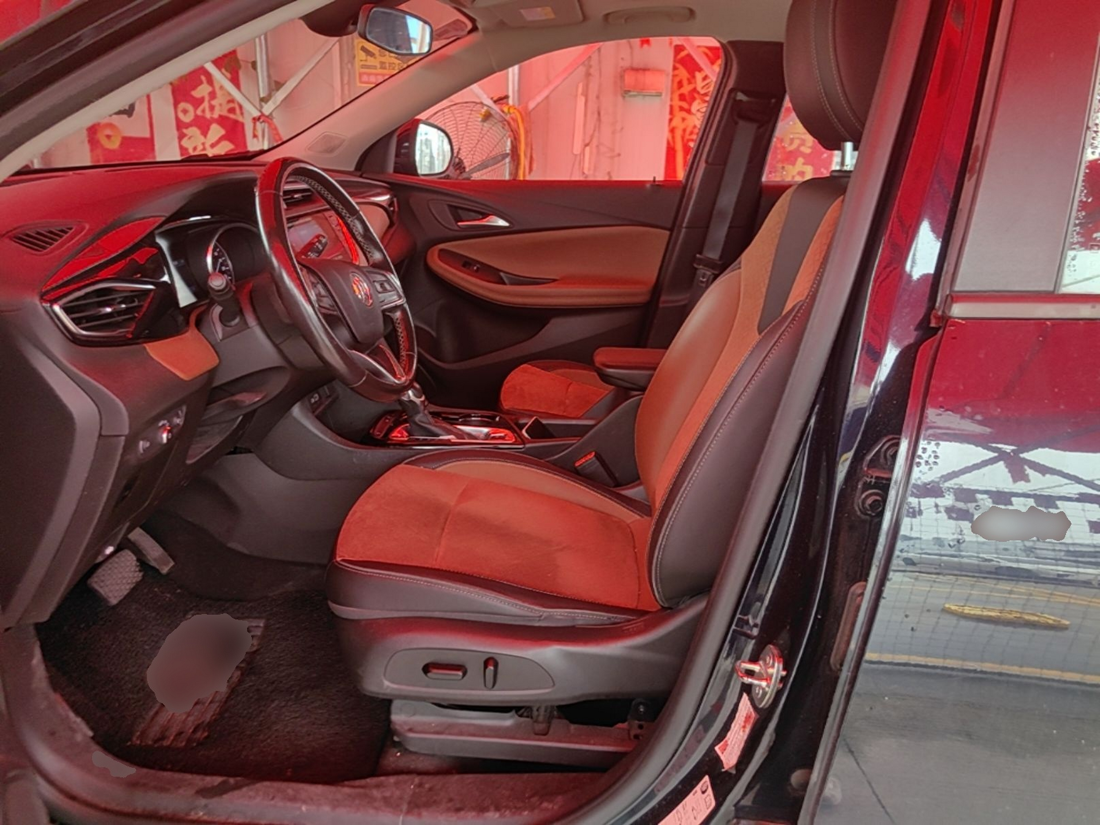 Avant de la voiture