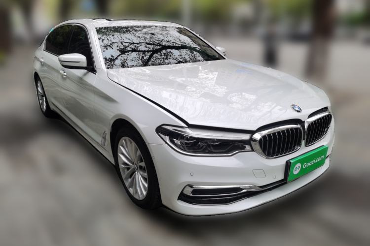 Used BMW 5 Series 2020 530Li Luxury Edition Premium Package Front Right 45 Deg