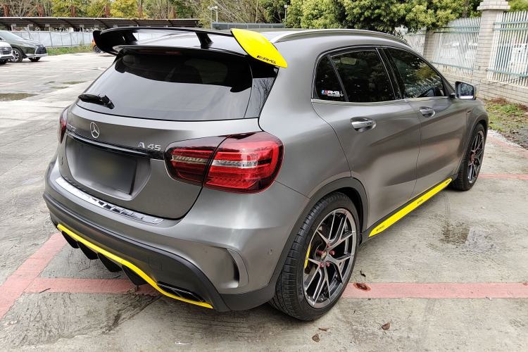 Used Mercedes-Benz GLA AMG 2017 Facelifted AMG GLA 45 4MATIC Rear Right 45 Deg