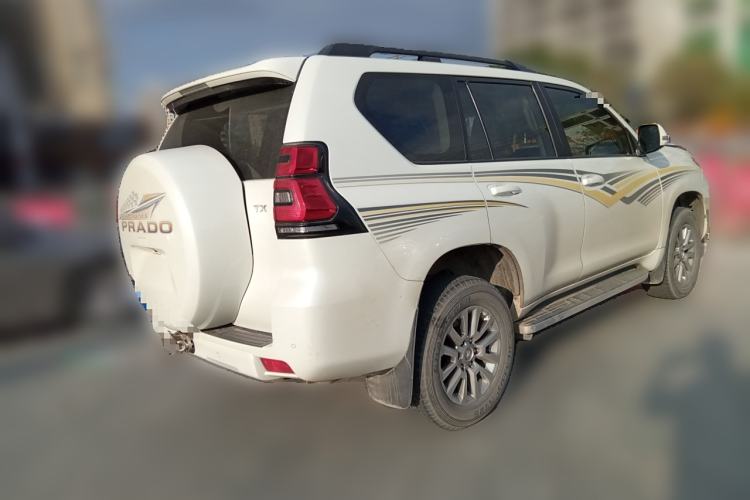 Used Toyota Prado 2018 3.5L Automatic TX-L NAVI with Rear-Mounted Spare Tire