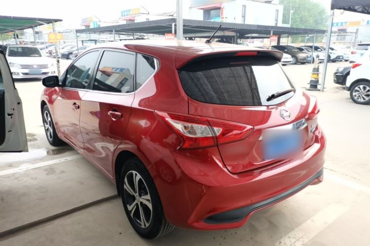 Used Nissan Tiida 2019 1.6L CVT Smart Drive Version China VI Standard Rear Left 45 Deg