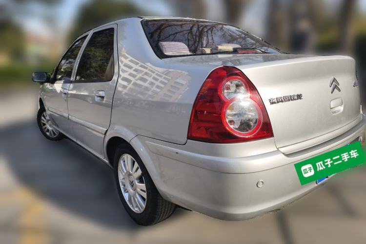 Used Citroen Elysee 2011 Sedan 1.6L Automatic Tech Model Rear Left 45 Deg