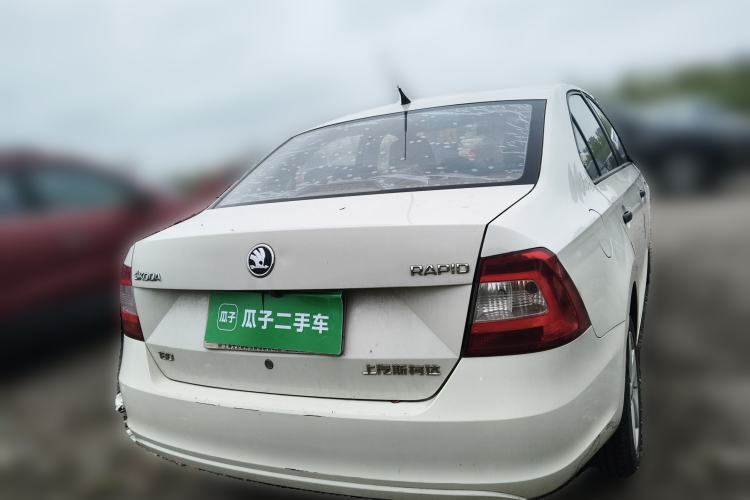 Used Skoda Rapid 2016 1.6L Manual Front-Wheel-Drive Version Rear