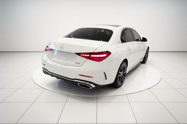 Used Mercedes-Benz C-Class New Energy 2023 C 350 eL Rear Right 45 Deg