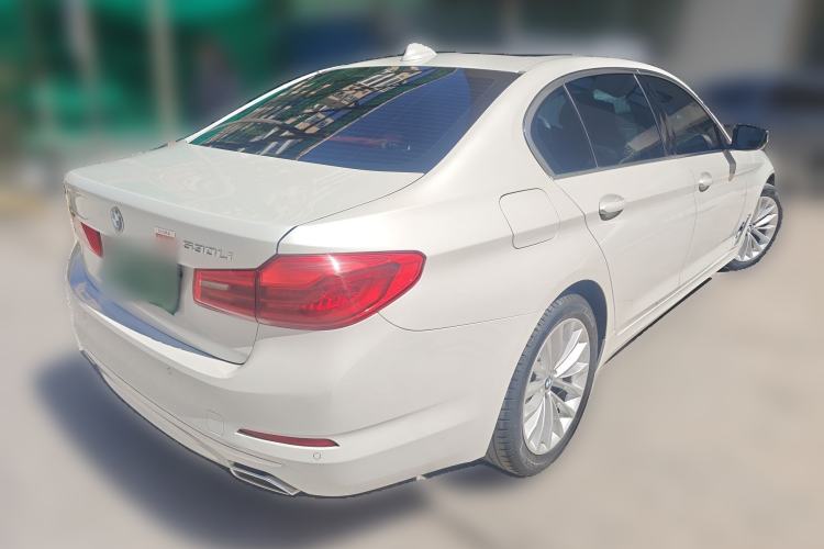 Used BMW 5 Series 2019 530Li Leading Model Luxury Package Rear Right 45 Deg