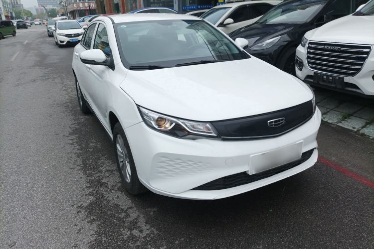 Used Geely Auto Emgrand New Energy 2022 EV Pro Ride-Hailing Version Lithium Iron Phosphate Front Right 45 Deg