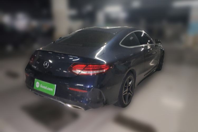Used Mercedes-Benz C-Class 2019 C 260 Coupe Rear Right 45 Deg