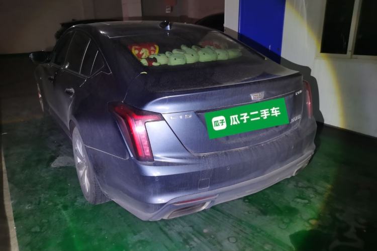 Used Cadillac CT5 2021 28T Luxury Model Rear Left 45 Deg