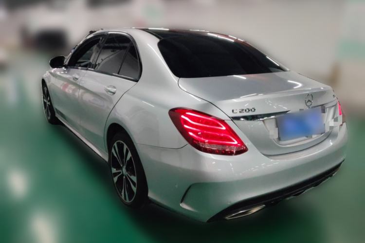 Used Mercedes-Benz C-Class 2015 C 200 Sport Edition 4MATIC Rear Left 45 Deg