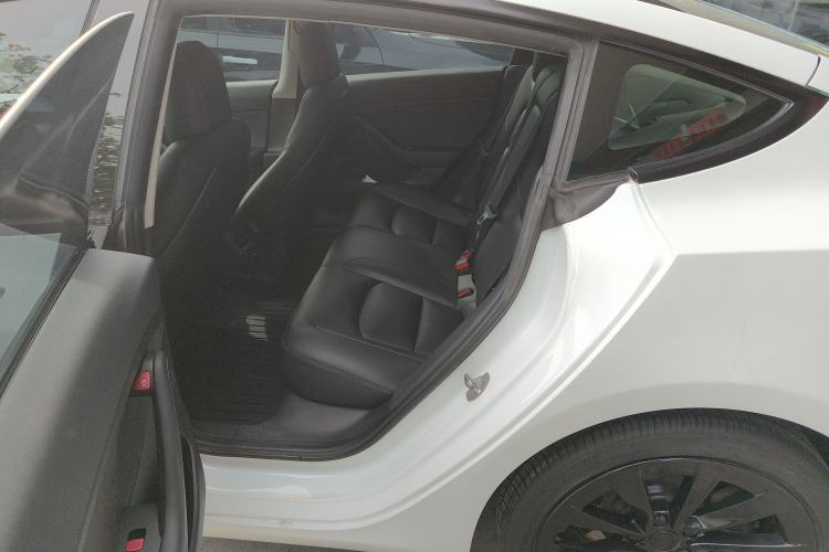 Used Tesla Model 3 2021 Standard Range Rear-Drive Upgraded Version Left Rear Seat