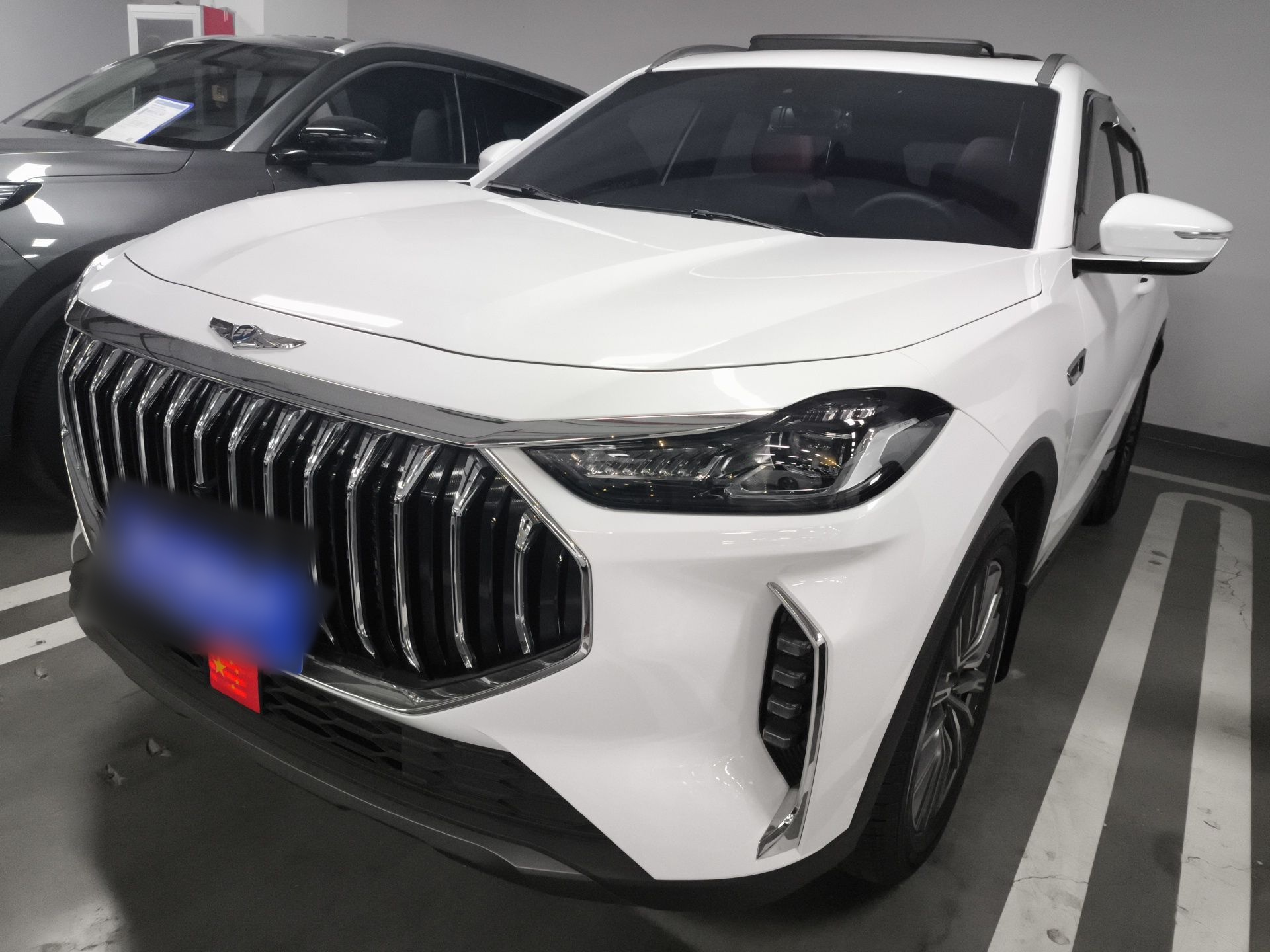 تحت مقدمة السيارة