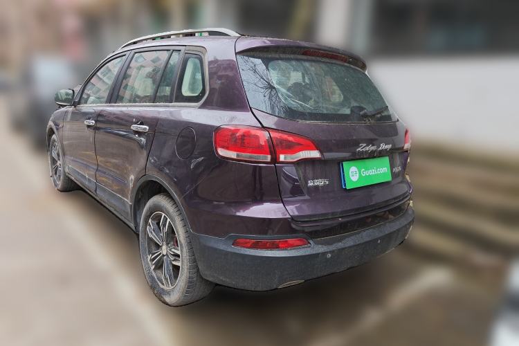Used Zotye Domy X5 2017 Upgraded Model 1.5T CVT ZhiXian Edition Rear Left 45 Deg