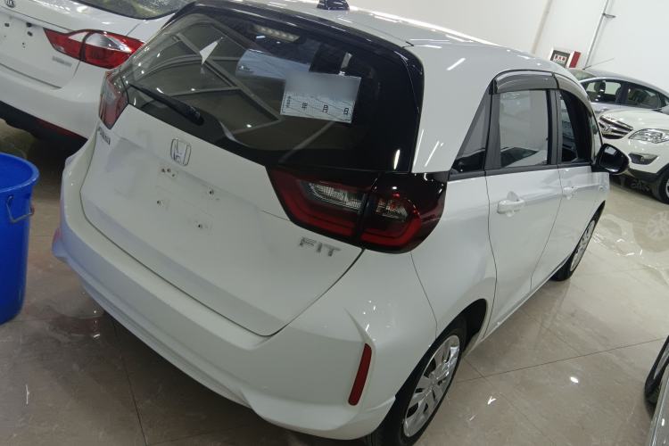 Used Honda Fit 2021 1.5L CVT Trend Edition Rear Right 45 Deg