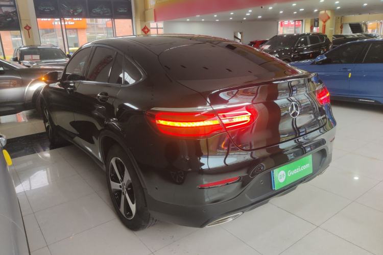 Used Mercedes-Benz GLC Coupe 2017 GLC 200 4MATIC Coupe SUV Rear Left 45 Deg