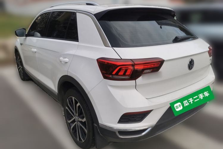 Used Volkswagen T-ROC 2019 280TSI DSG Two-Wheel Drive Comfort Version China VI Standard Rear Left 45 Deg