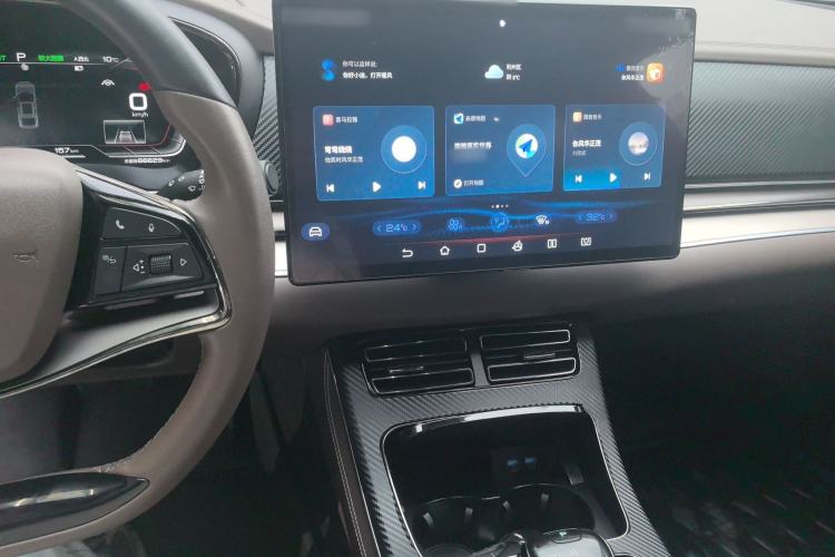 Used BYD Han 2021 EV Standard Range Luxury Model Center Console