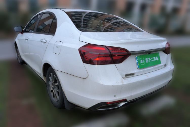 Used Geely Auto Emgrand 2019 Leading Edition 1.5L CVT Luxury Model China VI Standard Rear Left 45 Deg