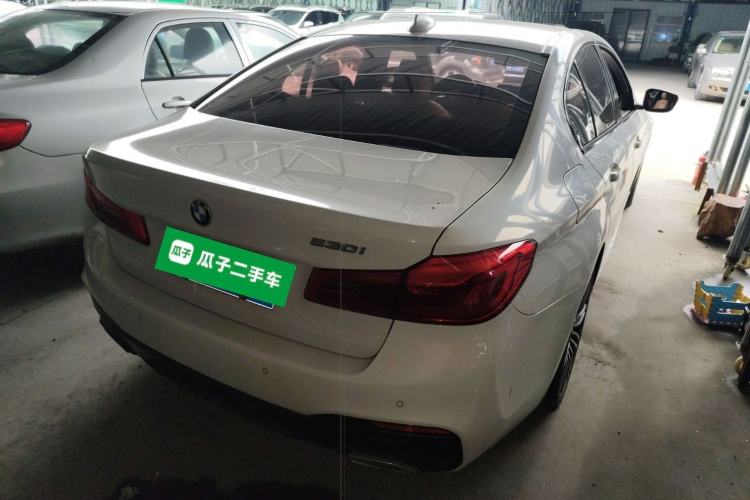 Used BMW 5 Series 2019 530i M Sport Package Rear Right 45 Deg