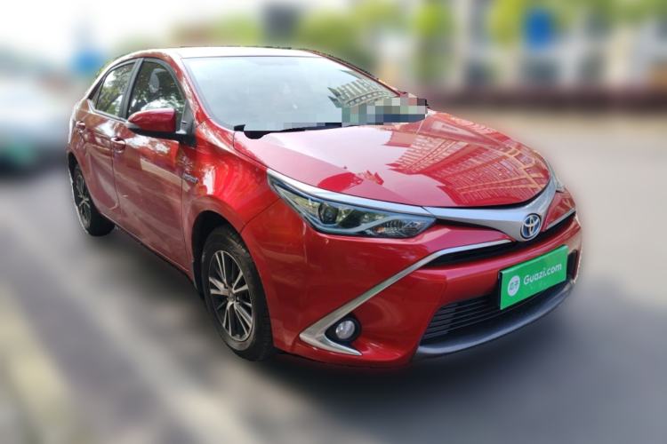 Used Toyota Levin 2016 Dual-Engine 1.8H GS E-CVT Elite Model with Sunroof Front Right 45 Deg