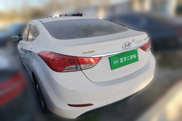 Used Hyundai Elantra (5th Generation / Langdong) 2013 1.6L Automatic Leading Model Rear Left 45 Deg