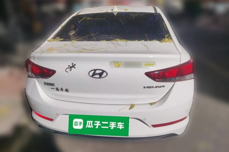 Used Hyundai Verna (new generation) 2016 1.4L Manual Cool Edition GLS Rear