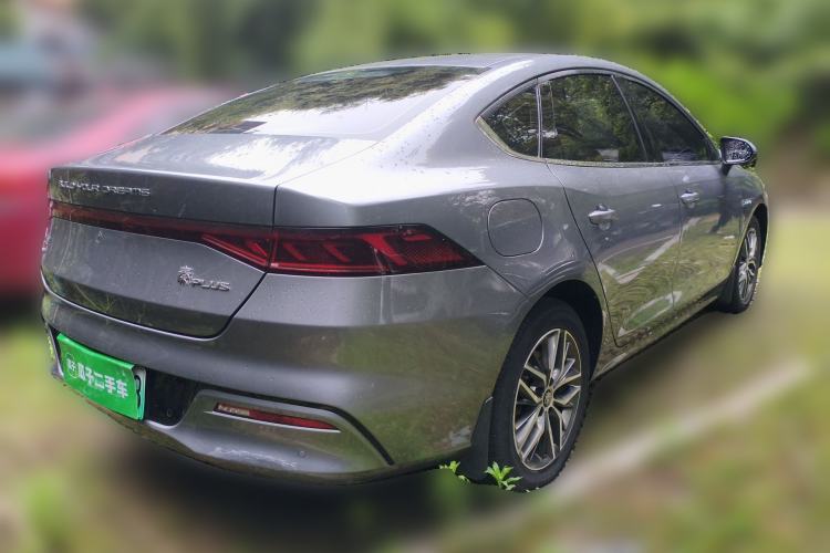 Used BYD Qin PLUS 2021 DM-i 120KM Prestige Model Rear Right 45 Deg