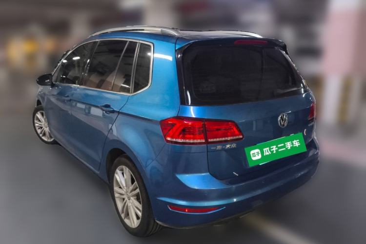 Used Volkswagen Golf Sportsvan 2018 230TSI Automatic Luxury Model Rear Left 45 Deg