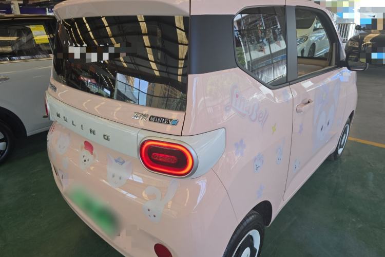 Used Wuling Hongguang MINIEV 2024 3rd Generation 215km Youth Edition Rear Right 45 Deg