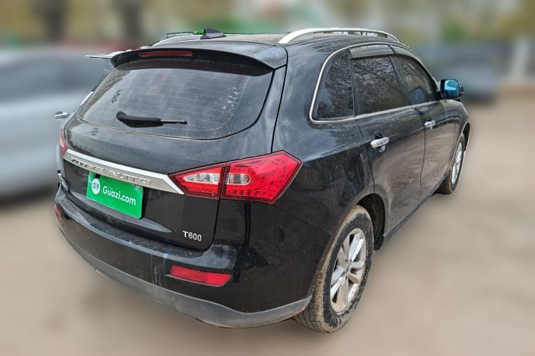 Used Zotye T600 2016 1.5T Manual Luxury Model Rear Right 45 Deg