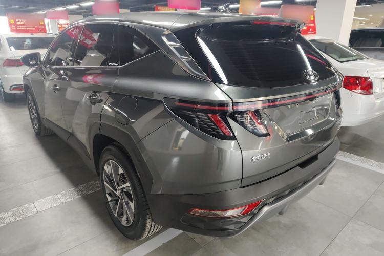 Used Hyundai Tucson 2021 Tucson L 1.5T DCT GLX Elite Edition Rear Left 45 Deg