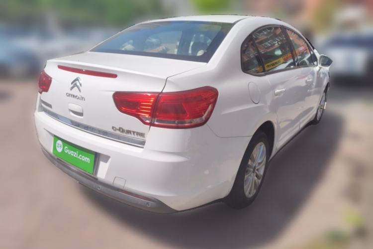 Used Citroen C-Quatre 2012 Sedan 2.0L Manual - Joyful Edition Rear Right 45 Deg