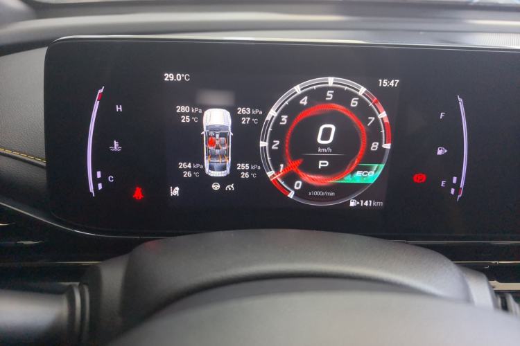 Used GAC Trumpchi EMPOW 2023 270T DCT J15 Version Instrument Cluster