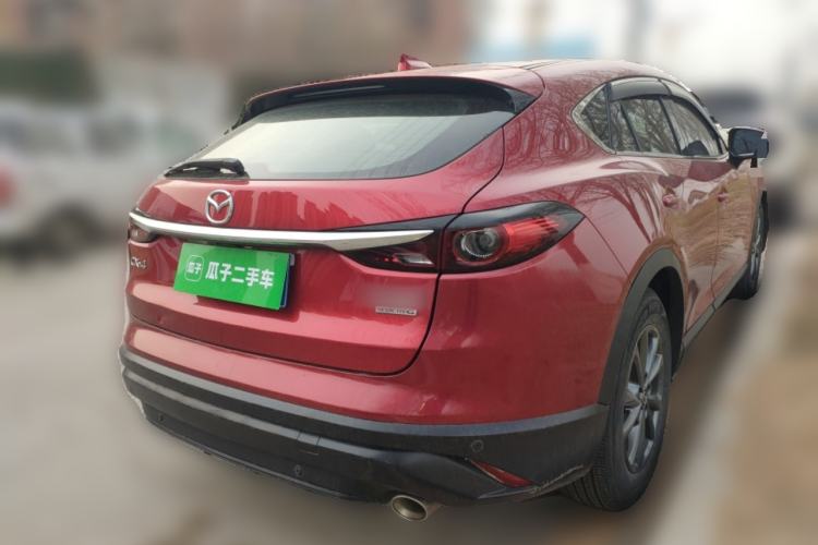 Used Mazda CX-4 2021 2.0L Automatic Two-Wheel Drive Blue Sky Dynamic Edition Rear Right 45 Deg