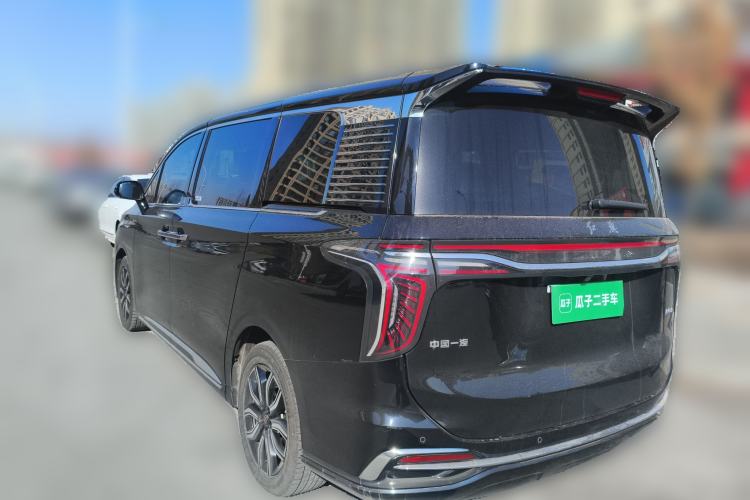 Used Hongqi HQ9 2023 2.0T Smart Connect Flagship Edition Rear Left 45 Deg