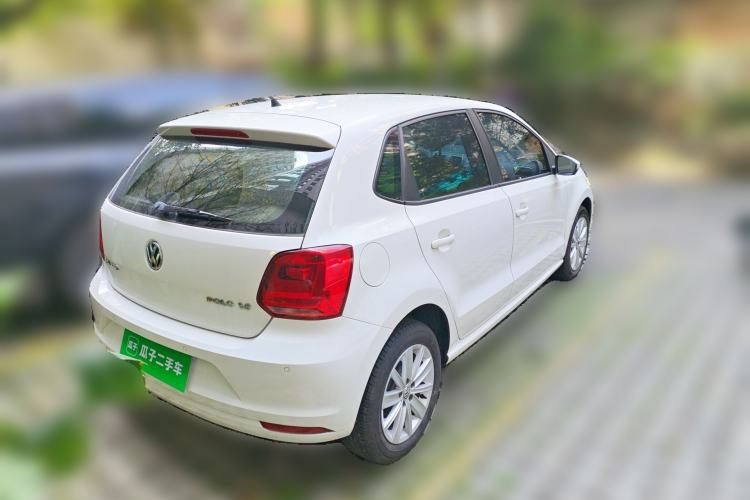 Used Volkswagen Polo 2014 1.6L Automatic Comfort Edition Rear Right 45 Deg