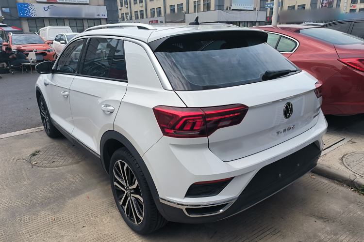 Used Volkswagen T-ROC 2021 280TSI DSG Two-Wheel Drive Comfort Connect 30th Anniversary Edition Rear Left 45 Deg