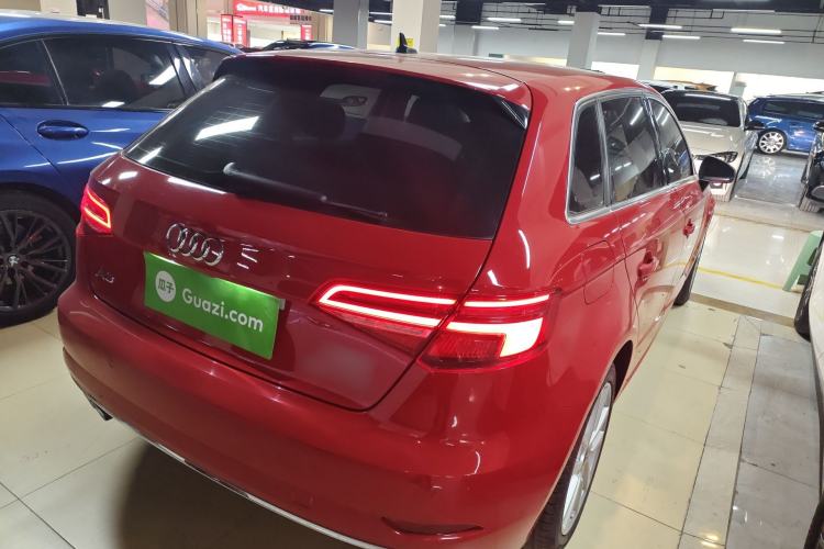 Used Audi A3 2020 Restyled Sportback 35 TFSI Entry-Level China VI Emission Standard Rear Right 45 Deg