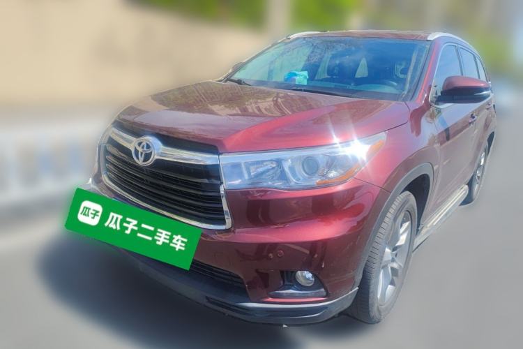 Used Toyota Highlander 2017 2.0T Four-Wheel Drive Luxury Edition 7 Seats