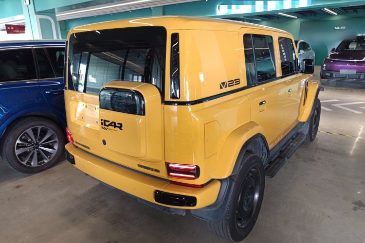 Used iCAR V23 2025 401 Two-Wheel Drive Advanced Edition Rear Right 45 Deg