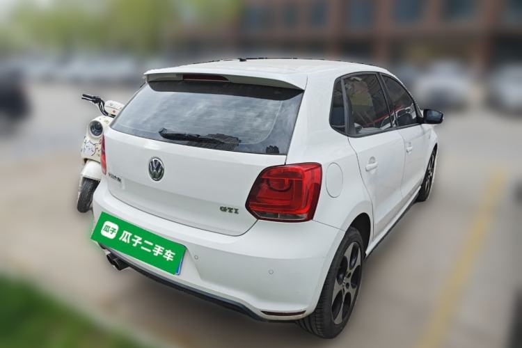 Used Volkswagen Polo 2012 1.4TSI GTI Rear Right 45 Deg
